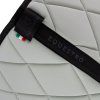 Dečka podsedlová GP Logo Equestro, drezurní, light green/black (Velikost FULL)