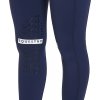 Legíny jezdecké Kao Light Equestro, s gripem na kolenou, dámské, navy/white