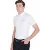 Triko závodní EQUESTRO, pánské, bílé