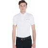 Triko závodní EQUESTRO, pánské, bílé