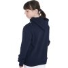 Mikina bavlněná EQUESTRO, se zipem, dětská, navy