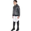 Bunda nepromokavá Basic Equestro, dětská, grey (Velikost 10 let)