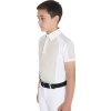 Triko závodní Slim Fit Equestro, chlapecké, greige