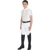 Triko závodní Slim Fit Equestro, chlapecké, greige