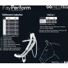 Uzdečka anatomická Glitter FaySport PresTeq, černá (Velikost PONY)