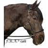 Uzdečka Hackamore Calli F.R.A., černá