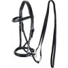 Uzdečka bezudidlová Dietsji F.R.A., černá