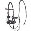 Uzdečka bezudidlová Sidepull Flandy F.R.A., černá (Velikost PONY)