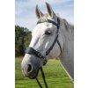 Uzdečka Hackamore Fiore F.R.A., černá (Velikost PONY)