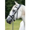 Uzdečka bezudidlová Sidepull Isabel F.R.A., black/gloosy (Velikost PONY)