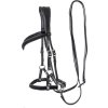 Uzdečka bezudidlová Sidepull Isabel F.R.A., black/gloosy
