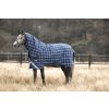 Deka výběhová Rhino Plus Vari Layer®, s krkem, 450 g, navy check/indigo
