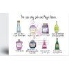Magic potions greeting card