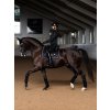 Dečka podsedlová Black Edition Equestrian Stockholm, drezurní, černá