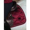 Dečka podsedlová Bordeaux Equestrian Stockholm, všestranná, deep red