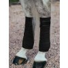 Bandáže fleecové Black Edition Equestrian Stockholm, 4 ks, 4 m, černé