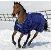 Deka výběhová Smartex Medium Bucas, 150 g, blue with stripe (Délka zad 115 cm)