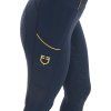 Legíny jezdecké Equestro, s gripem, dívčí, navy (Velikost 10 let)