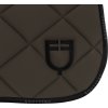 Dečka podsedlová GP Logo Equestro, drezurní, military green/black