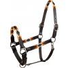 Ohlávka kožená Polo N Equestro, černá (Velikost COB)