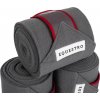 Bandáže fleecové White Trim Equestro, 4 ks, 2,9 m, pony, grey/red
