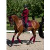 Dečka podsedlová Dark Bordeaux Equestrian Stockholm, drezurní, deep red