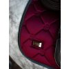 Dečka podsedlová Dark Bordeaux Equestrian Stockholm, drezurní, deep red
