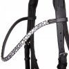 Uzdečka Belle USG, s hannoverským nánosníkem, černá (Velikost EXTRA FULL)