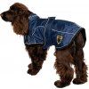 Deka pro psy Equestro, 220 g, navy (Velikost 30 cm)