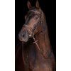 Uzdečka Jana HKM, hnědá (Velikost PONY)