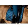 Dečka podsedlová Blue Meadow Glimmer Equestrian Stockholm, drezurní, blue glitter