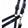 Set ohlávky s vodítkem Lani Equestro, black/navy