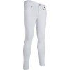 Rajtky Basic HKM, s kolenními záplatami, pánské, bílé (Velikost 44)
