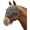 Ohlávka s maskou proti hmyzu HKM, černá (Velikost PONY)