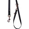 Vodítko pro psy Anam Cara HKM, black/rosegold (Velikost S)
