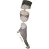 Podkolenky jezdecké Check Classico HKM, grey/vanilla