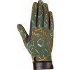Rukavice jezdecké Allure HKM, green (Velikost S)