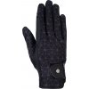 Jezdecké rukavice Arctic HKM, zimní, anthracit