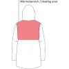 Parka jezdecká Elegant HKM, s integrovaným vyhříváním, černá (Velikost L)