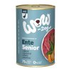 Konzerva pro psy WOW Senior, kachna s batáty, 400 g