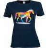 Triko Colourful Horse HKM, dámské, navy (Velikost S)
