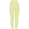Legíny jezdecké Summer Equestro, s gripem, dámské, lime
