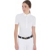 Triko závodní Equestro, dámské, bílé