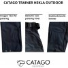 Kalhoty Trainer Hekla CATAGO, dámské, černé