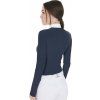 Triko závodní Mesh Equestro, dámské, navy (Velikost L)