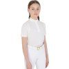 Triko závodní Polo Equestro, dětské, white/lime (Velikost 10 let)