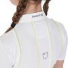 Triko závodní Polo Equestro, dětské, white/lime (Velikost 10 let)