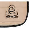 Dečka podsedlová Quilted Louvre Square Logo Acavallo, skoková, sand