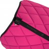 Dečka podsedlová GP Logo Equestro, všestranná, fuchsia/black