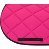Dečka podsedlová GP Logo Equestro, všestranná, fuchsia/black
